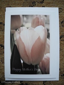Mother's Day Card, Tulip Blossom