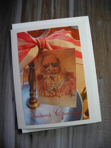 Santa Tag at Vintage Roost Santa Tag at Vintage Roost